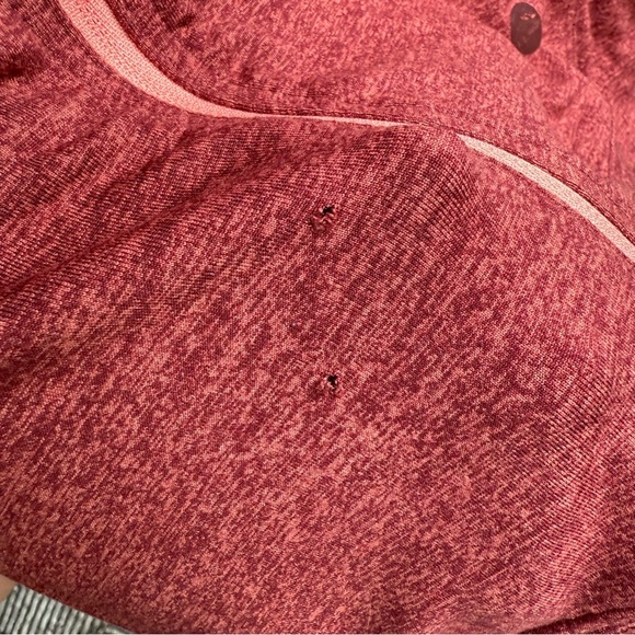 L.L. Bean Cozy Sweatshirt w/ Hood Full Zip Women’s Small Deep Rosewood Heather - Picture 3 of 11